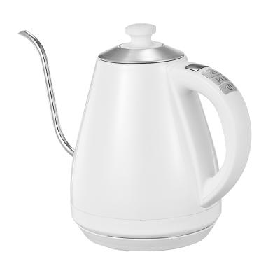 China 2021 Home Appliances 360 Degree Rotation Tea Kettle Boil Coffee Water Quick Electric Kettle Gooseneck Stainless Steel Electric Kettle for sale