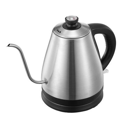 China 360 Electric Kettle Tea Base 2021 Degree Coffee Pot Stainless Steel Gooseneck Electric Fast Boil Water Kettle Home Appliances for sale