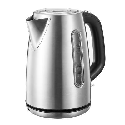 China 360 Base 2021 Degree Home Appliances 1.7L Stainless Steel Tea Maker Rotating Sliver Smart Kettle Water Heater Electric Kettle for sale