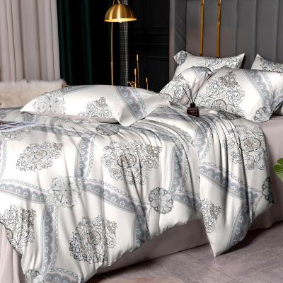 China Wholesale New Arrival Breathable 100% Modal Printed Bed Linen Fabric In Bale Packing for sale