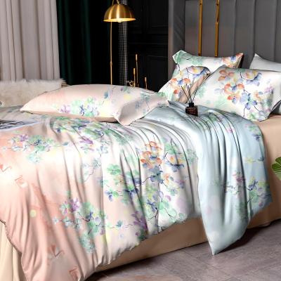 China Breathable 2022 New Warm Summer Use Cold Hand Feel Home Bed Printed Use Modal Fabric for sale