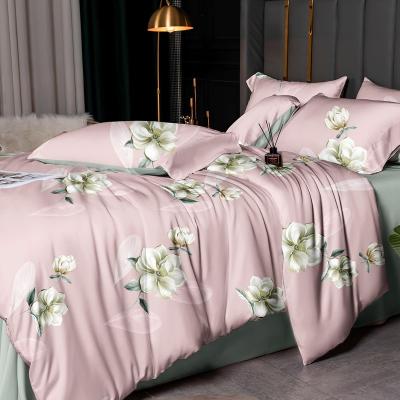 China Breathable Vietnam Market Floral Printed Summer Use Modal Fabric For Bed for sale