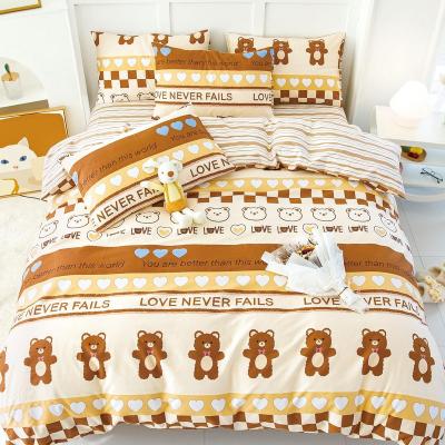 China Breathable 2022 New Stock Bedding Ready Use Bed Linen 100% Cotton Printed Fabric In Roll for sale