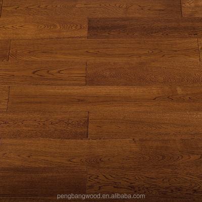 China The Commercia& Household Natural Oak Color Basketball Court Wood Flooring Engineered Flooring For Indoor Use for sale