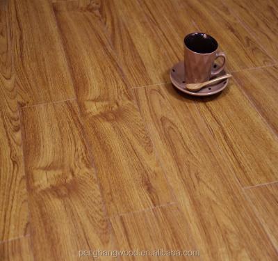 China The Commercia& Real Household Wood Fire Resistance Artificial Flooring Engineered Laminate Flooring for sale