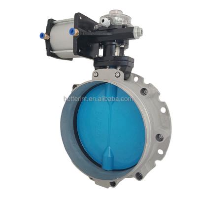 China General Single Flange DN250 Powder Butterfly Valve For Cement Silo for sale