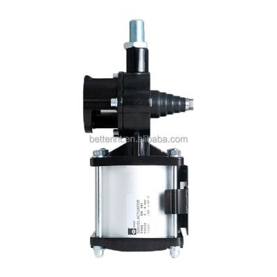 China Factory CP101 Windowed Direct Access Swivel Pneumatic Actuator For VFS Butterfly Valves for sale