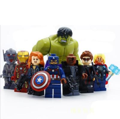 China Mini Superheroes Bricks Cheap Hot Sale DIY Activities Building Blocks Multiple Legends Action Numbers For Kid for sale