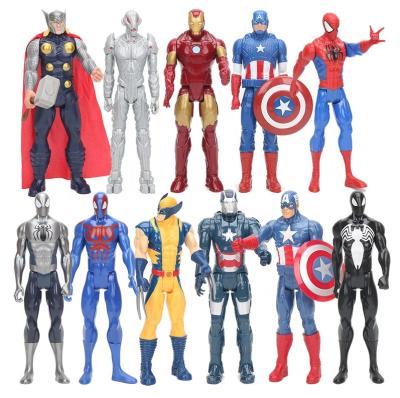 China Movable Cartoon Toy 12inch 12 Styles Superheroes Ironman Movie Doll Joints Avenge Action Numbers To Marvel LegendsToy For Kid for sale