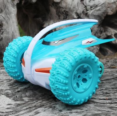 China Best Gift Newer Design 2.4G Manta Wheel Remote Control Rotating Shake RC Stunt Car Eco-friendly Ray 3 Material For Kid for sale