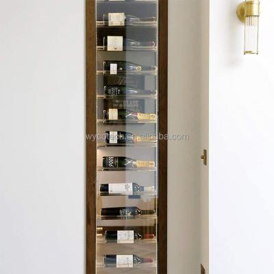 China Custom Modern Hotel Wine and Beverage Cooler Style Restaurant Wine Cabinet Cellar Refrigerator with Built-in Compressor for sale