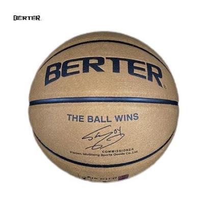 China Basketball Matches Custom Logo Size 7 Custom Color And Design Basketball Ball Quality 6 5 Leather Professional Basketball for sale