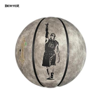 China BERTER No.24 basketball games printing Kobe LOGO Basketball Custom Color Cool personalized basketball for sale