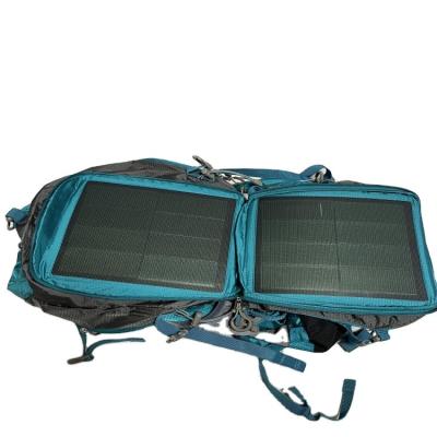 China USB Charging Solar energy backpack USB Power Panel With Charger School Bag Solar Energy Backpacks for sale