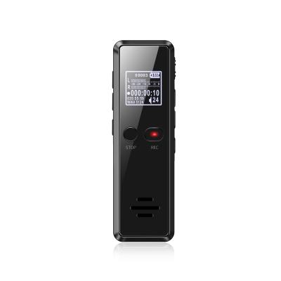 China XZ V90 Dictaphone HD Recording V90 Dual Microphone MP3 Player Recorder Voice Activated Noise Reduction Digital Voice Recorder for sale