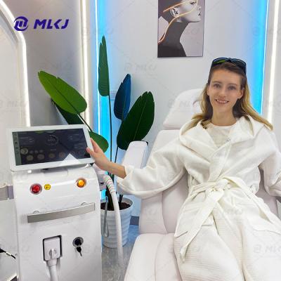 China Skin rejuvenation CE two years warranty diode laser 755 808 1064 diode laser hair removal machines 1200W diode laser for sale