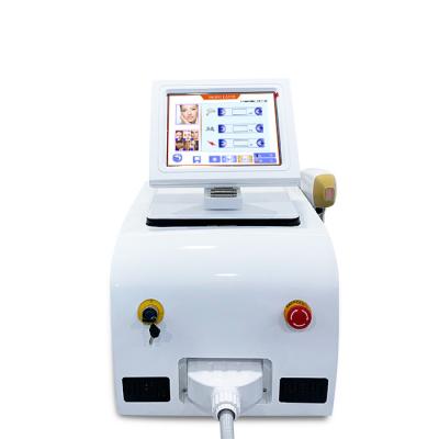 China Portable Anti-puffiness 755nm 808nm 1064nm diode laser mode hair removal machine for sale