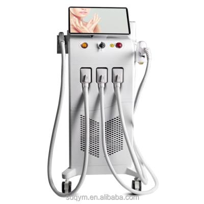 China Skin tightening beauty salon equipment ND yag laser tattoo removal 808nm diode laser hair removal machine 2021 for sale