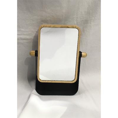 China Vintage Makeup Mirror Tabletop Oval Mirror Swivel Magnifying Double Sided Mirror With Resin Embossed Frame for sale