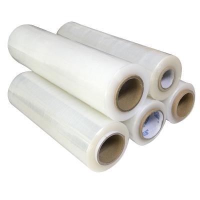 China Moisture Proof Stretch Rolls Film For Pallets LLDPE Clear Plastic Wrapping Pallet Stretch Film Wrap for sale