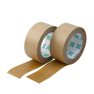 China Custom Logo Printed Box Packing Tape Eco Friendly Waterproof Self Adhesive/Water Activated Gummed Paper Tape Kraft Paper for sale