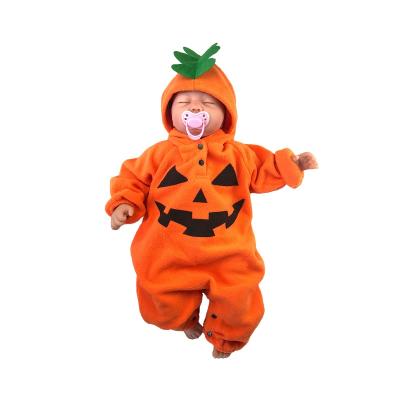 China Wholesale Custom Halloween Newborn Baby Long Rise Top Clothes Soft 100% Cotton Unisex Rompers and Jumpsuit Rompers for sale