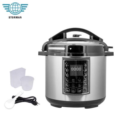 China Hotel New Arrivals 1000W 6L Household Kitchen Appliances Multicooker Digital Display Electric Pressure Cooker for sale