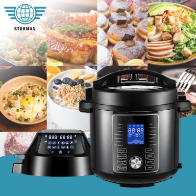 China Household New Arrivals Kitchen Appliances Programmable Cooking 2 Functions 17 In 1 Pressure Cooker Air Fryer for sale