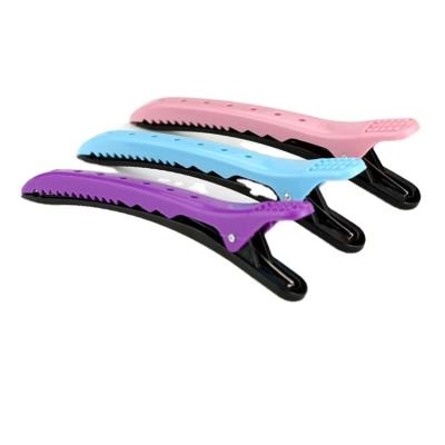 China Fashion Design Colorful Alligator Decorative Hair Clips for sale