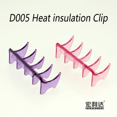 China Hot PP Salon Profession Perm Heat Insulation Clip D005 for sale