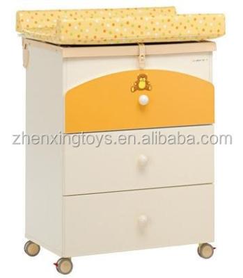 China Hot Sale PANEL Wooden Baby Diaper Changing Table for sale