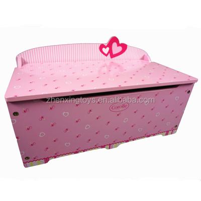 China Sustainable Popular Cute Heart Shaped Wooden Storage Drawers For Girl for sale