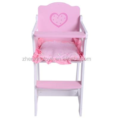 China E1 Safe MDF + Cloth Pinky Wooden Baby Doll Umpire Chair for sale