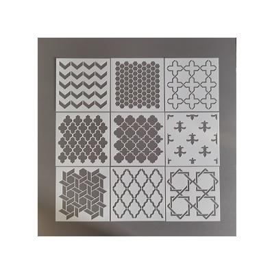 China Reusable Durable And High Quality Geometric Cake Stencil For Craft Sets Designer for sale