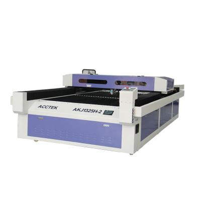 China Laser Engraving 150W AKJ1325H CO2 Laser Cutting Bed with Knife Table for Metal Steel Sheet for sale