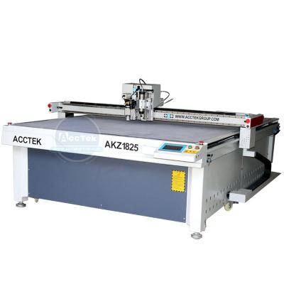 China Electric Oscillating Straight Knife Cloth Cutter Knife Fabric Cutting Machine AKZ1610 for sale