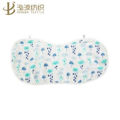 China Watercolor Design Rainy Day 4 Viable Layer Gauze Burp Cloth for sale