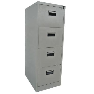 China Expandable Steel Vertical Metal Office 4 Drawer Lockable Filing Cabinets for sale