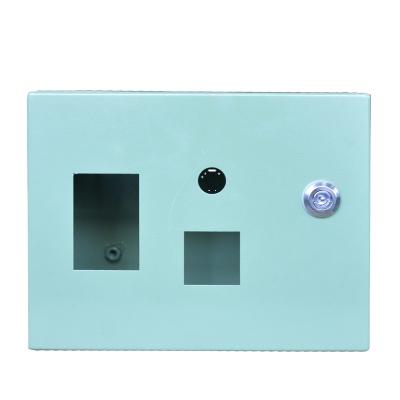 China Electronic Hardware Carbon Steel Cabinet Electronic Fence Metal Enclosure Waterproof Electric Control Box for sale