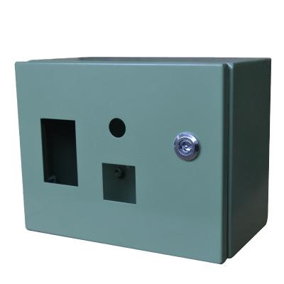 China Electronic material panel high quality electric box carbon steel electric meter outdoor electrical box for sale