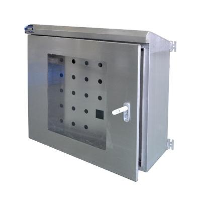 China China Electronic Equipment Supplier IP54 Metal Enclosure Stainless Steel Electrical Control Box for sale