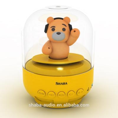 China Capsule wireless cute figure wireless speaker for your home or as a gift on hot selling mini wireless speaker for kids in USA for sale