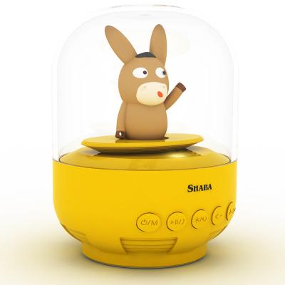 China SHABA Wireless Unique Design Customized Compact Animal Characters Speaker With Recording Function for sale