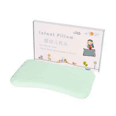 China Anti-static silicone material for babies to sleep comfortably and strong ventilation baby pillow for sale