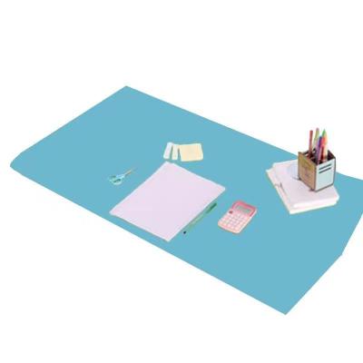 China Health Factory Wholesale Skin-friendly Pad Wathet Blue Silicone Study Mat for sale