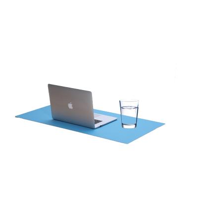 China Health Factory Wholesale Price OEM Directly Customized Silicone Office Leather Large Mouse Pad for sale