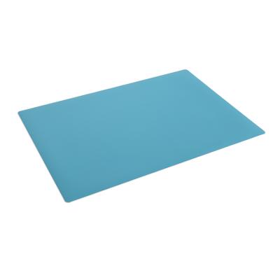 China Health Factory Wholesale Skin-friendly Pad Wathet Blue Silicone Study Mat for sale