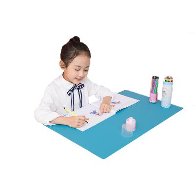 China Odorless Students Leather Desk Mat Place Mat Silicone Leather Real Health for sale