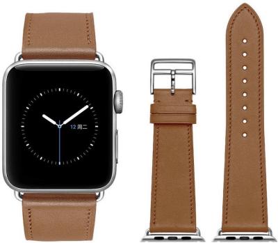 China Luxury Custom Leather Strap Leather Iwatch Strap Leather Strap Iwatch Strap For Apple Watch Bands for sale