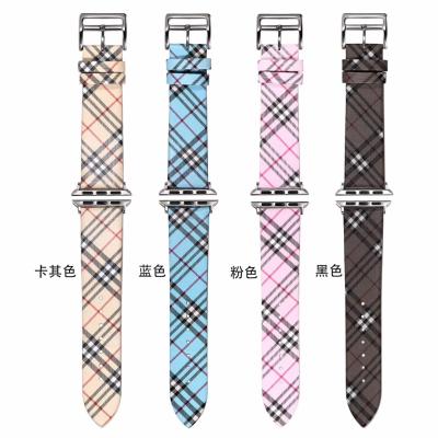 China Microfiber Leather Leather Strap For Apple Watch Series For Apple Watch Bands Leather Strap Luxury Watch Band for sale